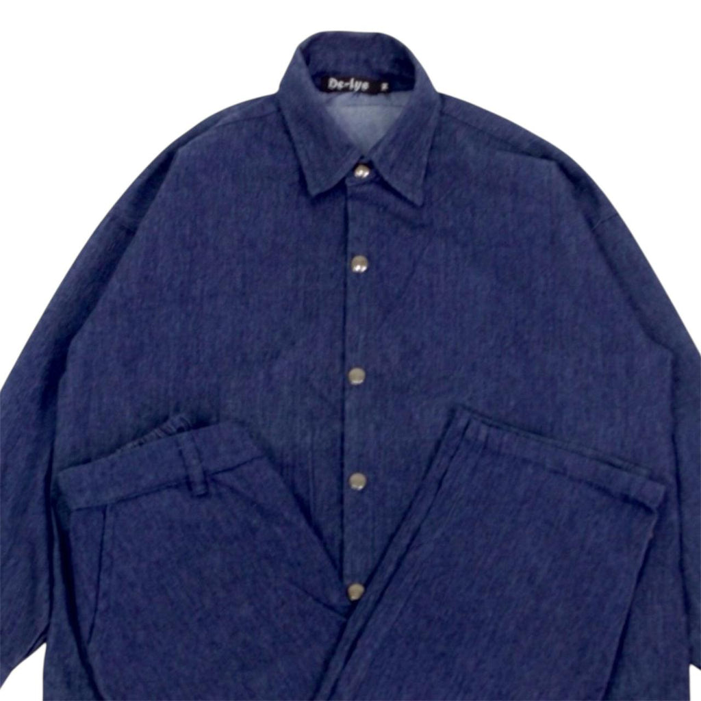 Boxfit denim shirt