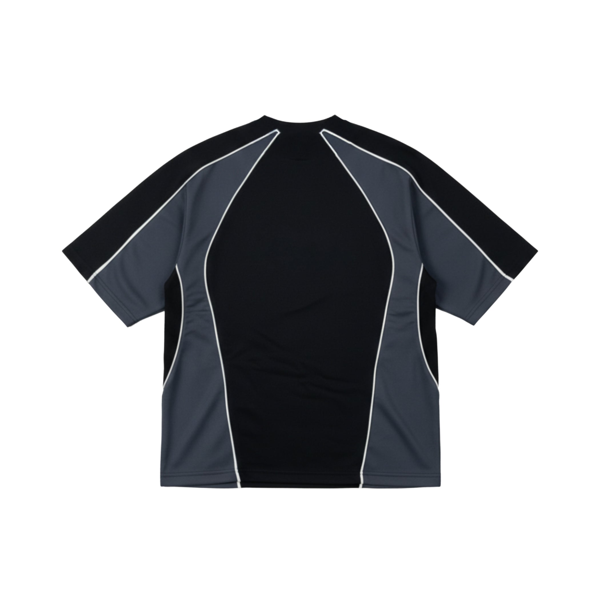 De-lys slices with white stripe box fit t shirt