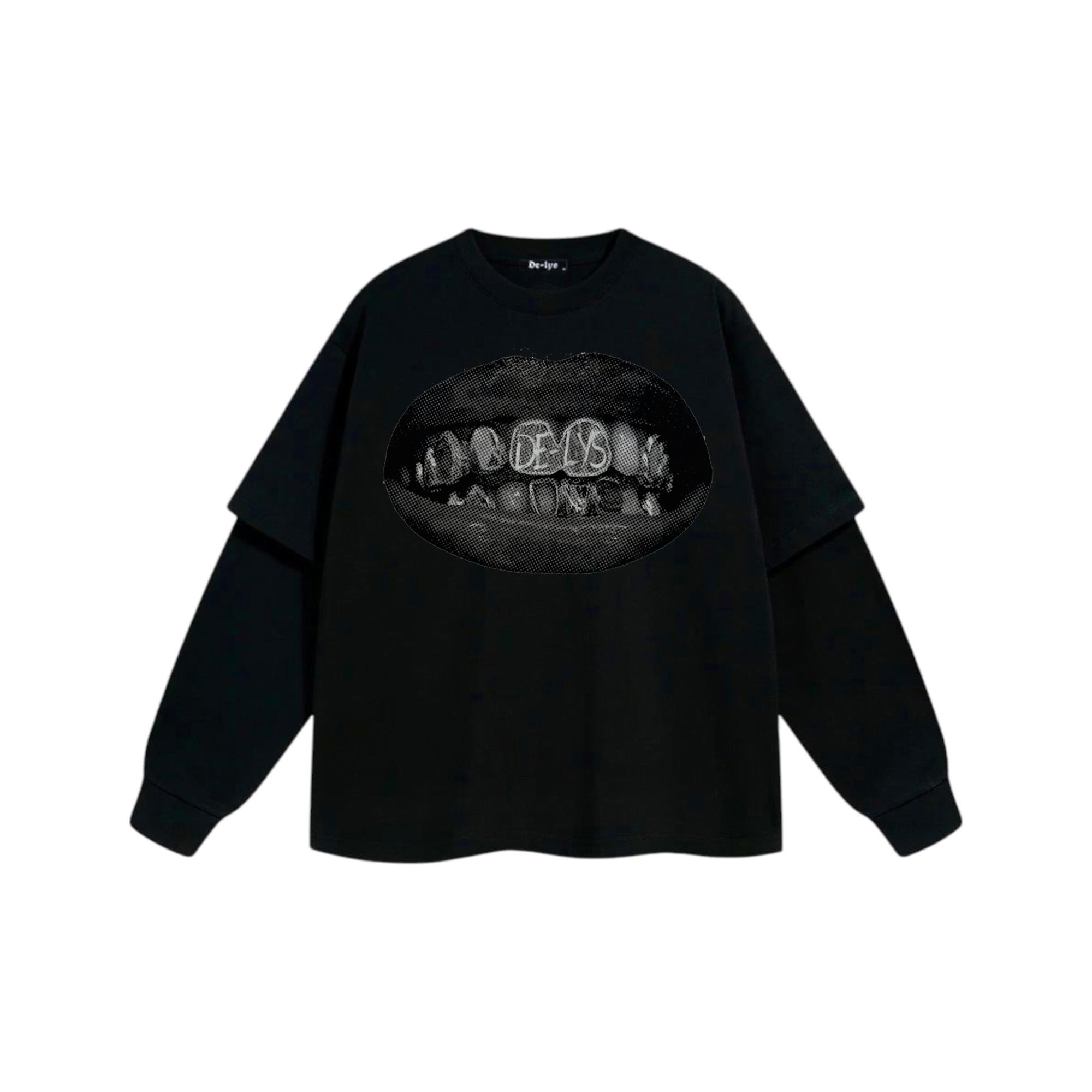 Double-Sleeve Teeth Summer Tee