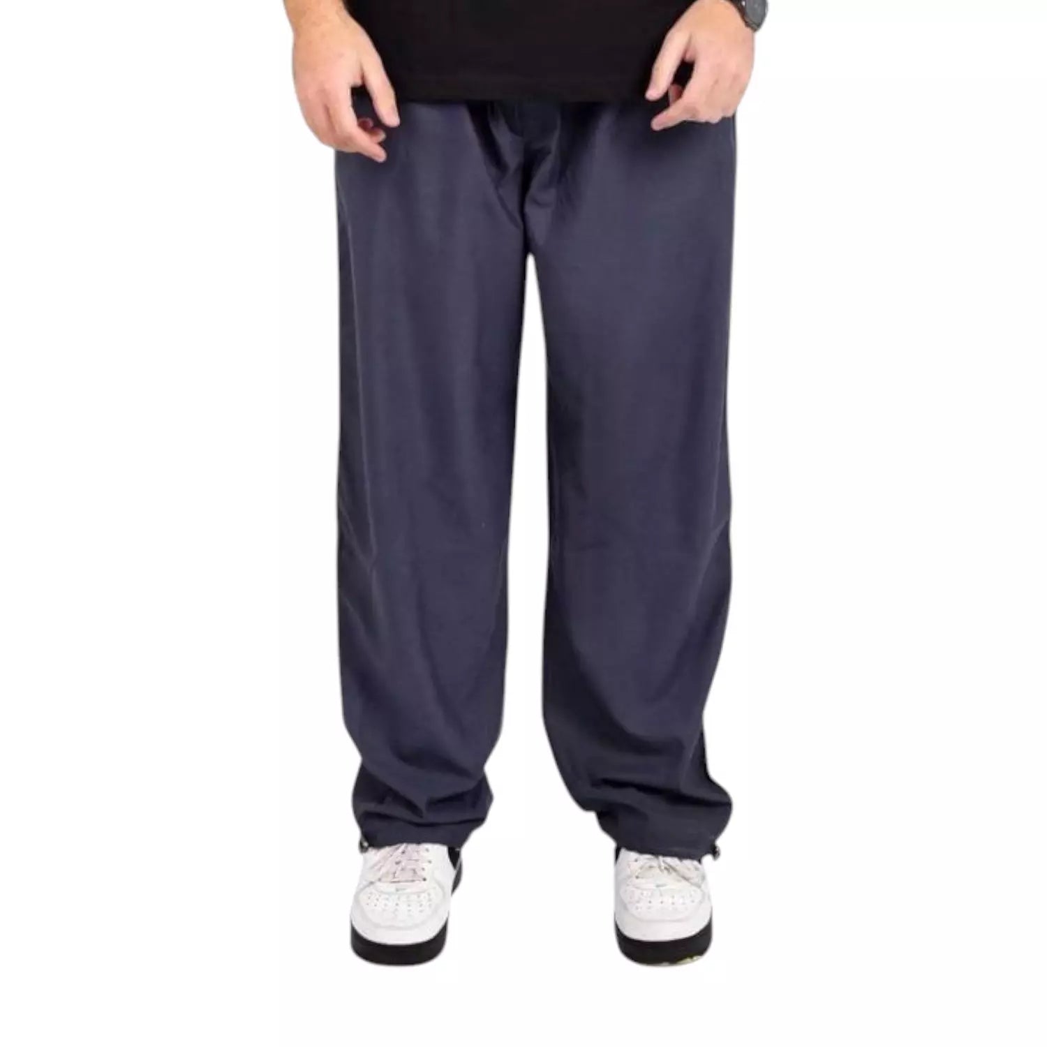 microfiber PANTS Wide leg