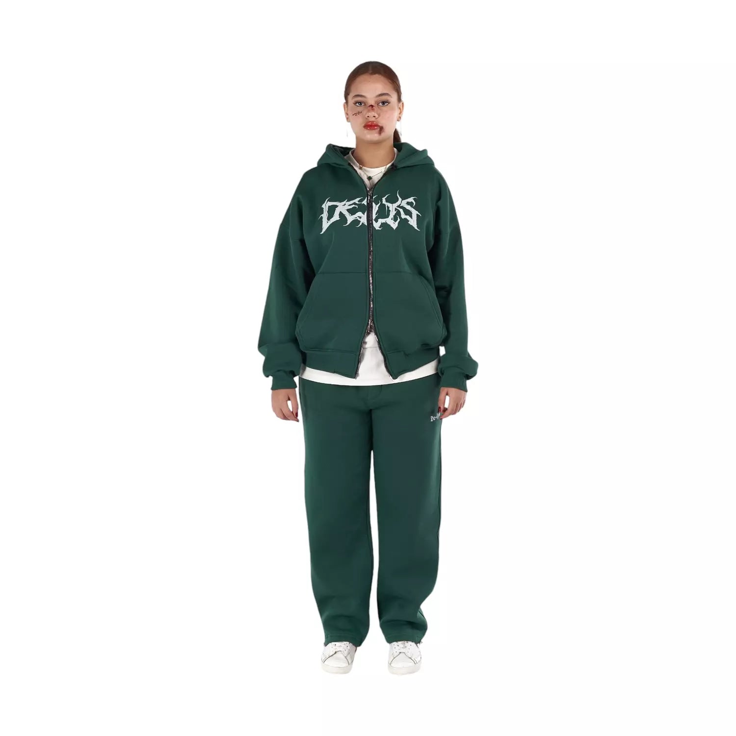 D2 zippers Venom hoodie last xl