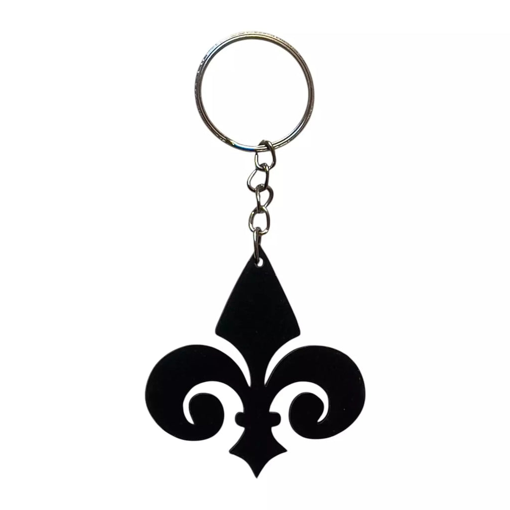 delys wood logo Keychain