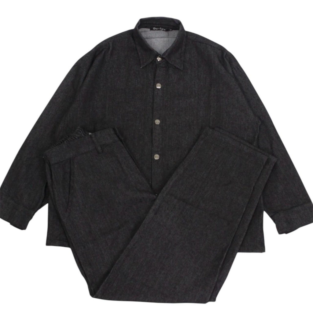 Boxfit denim shirt