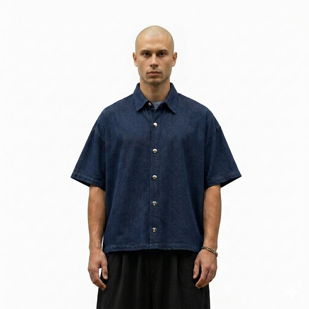 Denim Box Fit Shirt