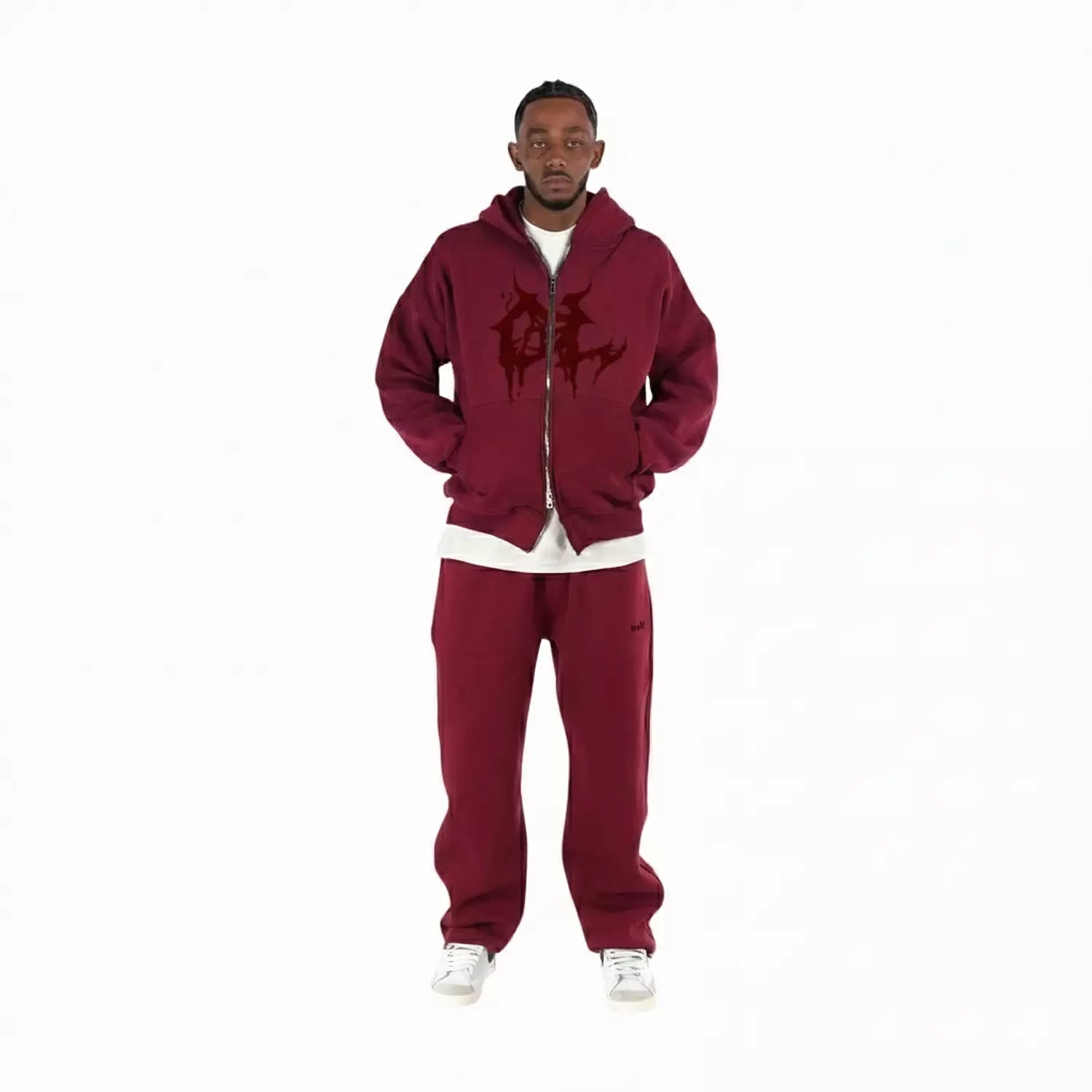 W4 2zippers Dl hoodie