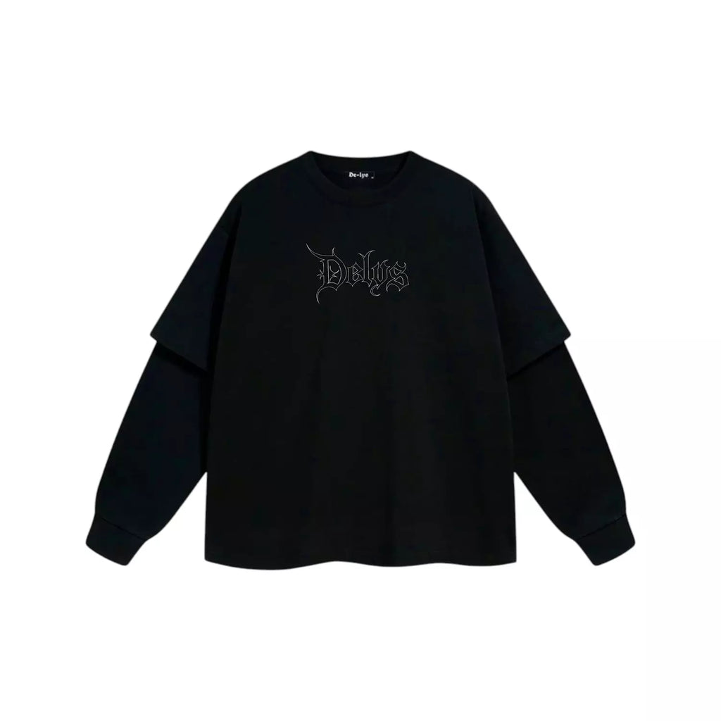 S3 Double-Sleeve Autumn Shadows Autumn T-shirt