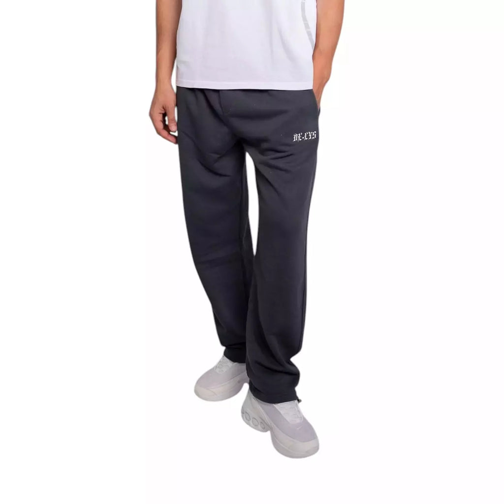 cotton wide leg sweatpants