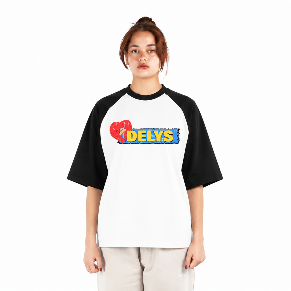 Raglan Broken Heart TEE