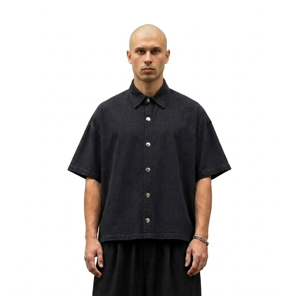 Denim Box Fit Shirt