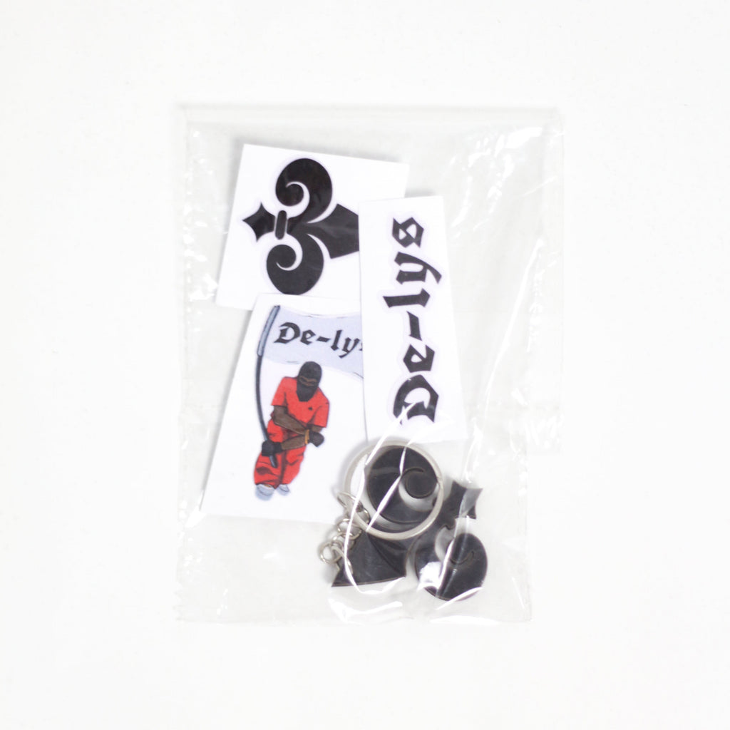 DELYS Wood Keychain & Stickers