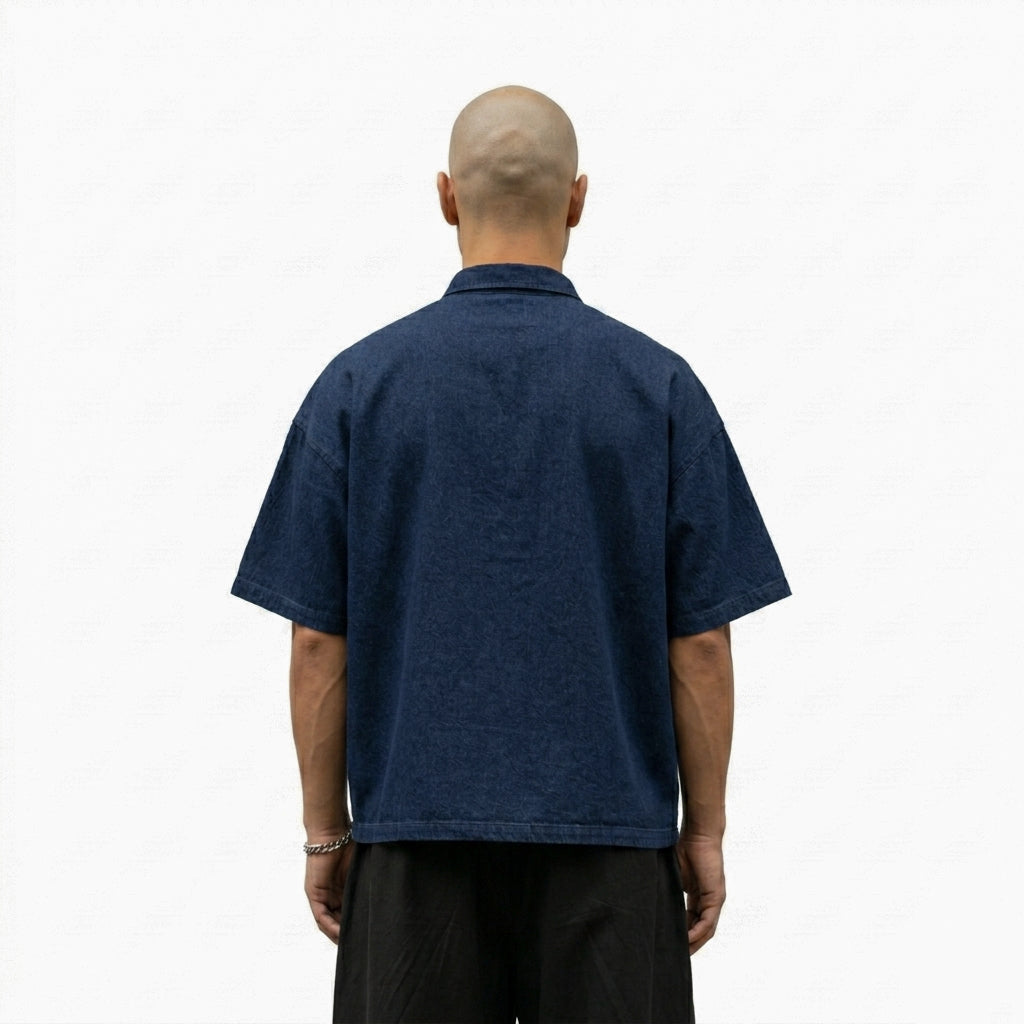 Denim Box Fit Shirt