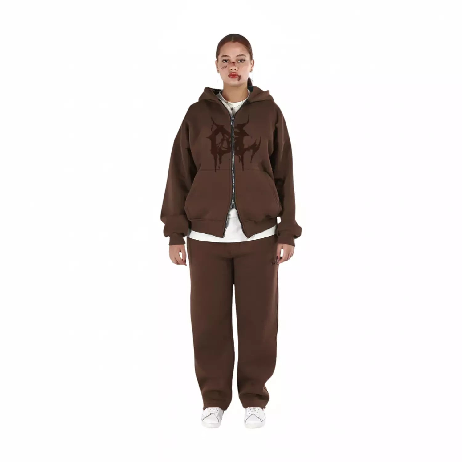 W4 2zippers Dl hoodie