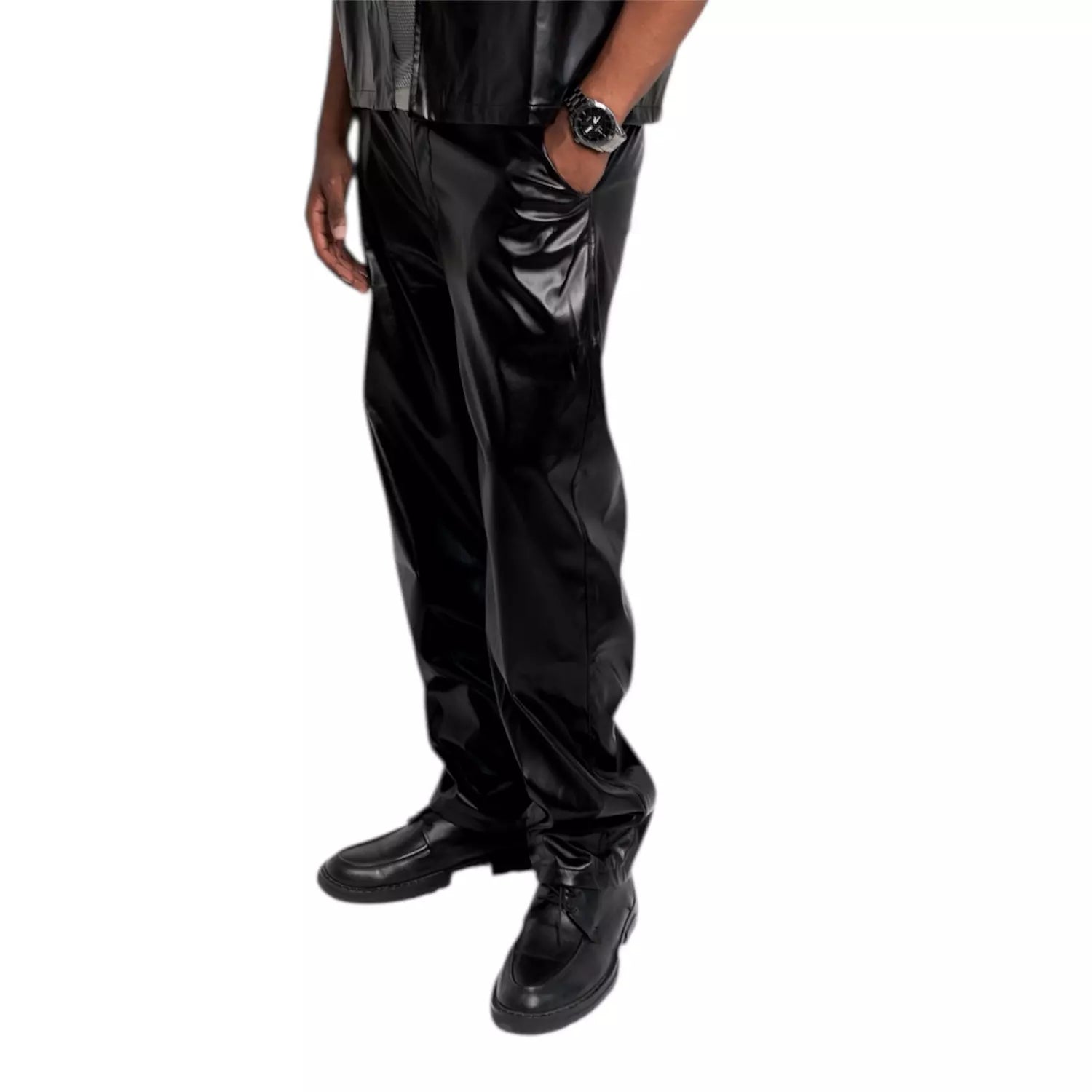 Delys Oversized leather pants