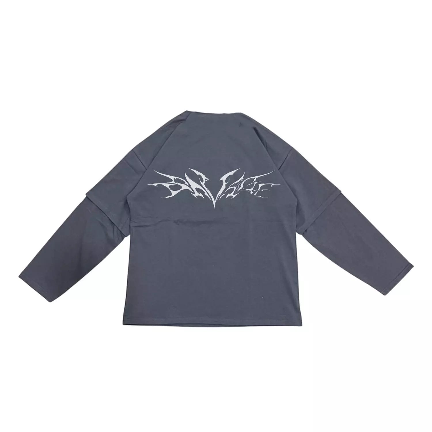 S3 Double-Sleeve Autumn Shadows Autumn T-shirt