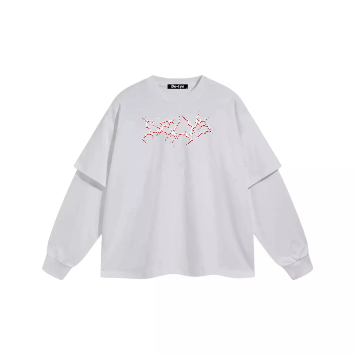 S3 Double-Sleeve Electric Thorns delys Autumn T-shirt