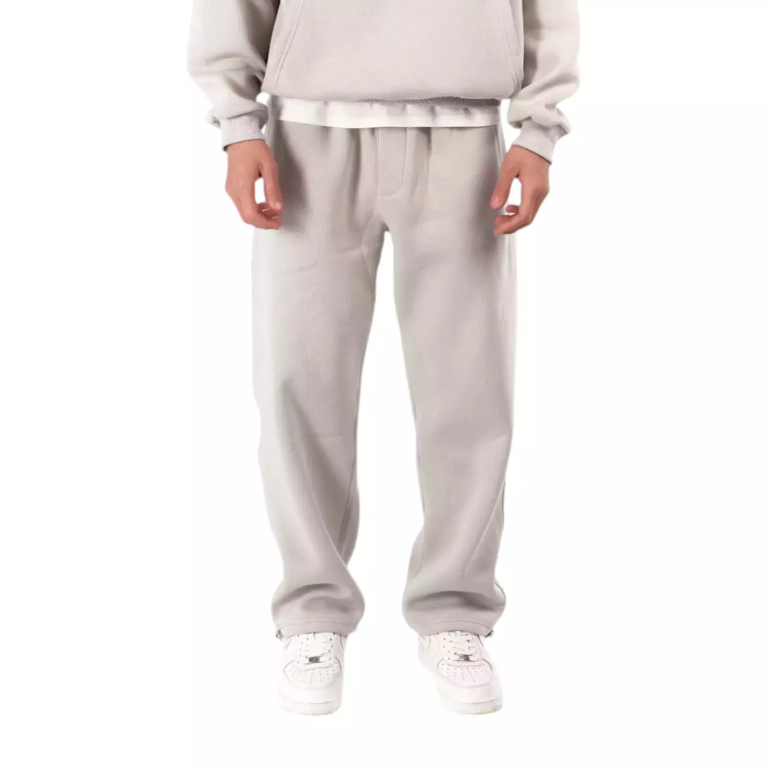 cotton wide leg winter sweatpants